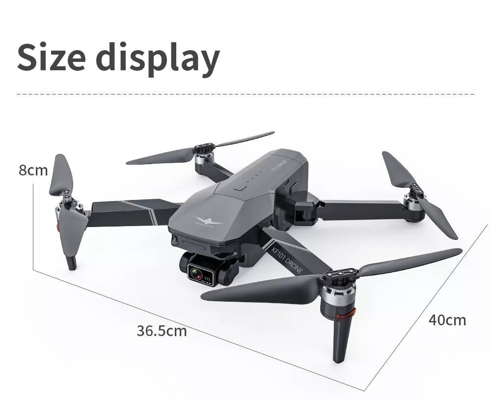 iSKF101 Max 4K Drone | 3-Axis Gimbal - ISPEKTRUM Toys & Games