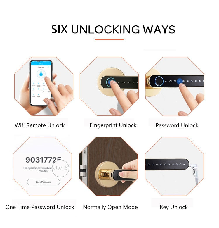 iSM06 Biometric Smart Lock - ISPEKTRUM Home & Garden