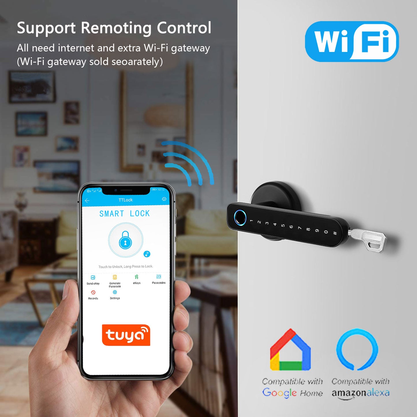 iSM06 Biometric Smart Lock - ISPEKTRUM Home & Garden