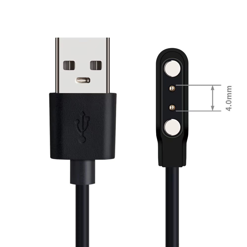 2-Pin USB Charging Cable for Smartwatch - ISPEKTRUM Smart Watch