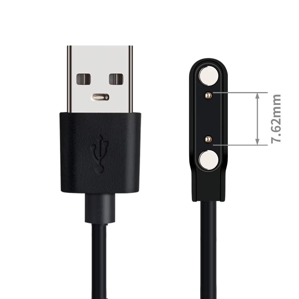 2-Pin USB Charging Cable for Smartwatch - ISPEKTRUM Smart Watch