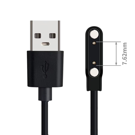 2-Pin USB Charging Cable for Smartwatch - ISPEKTRUM Smart Watch