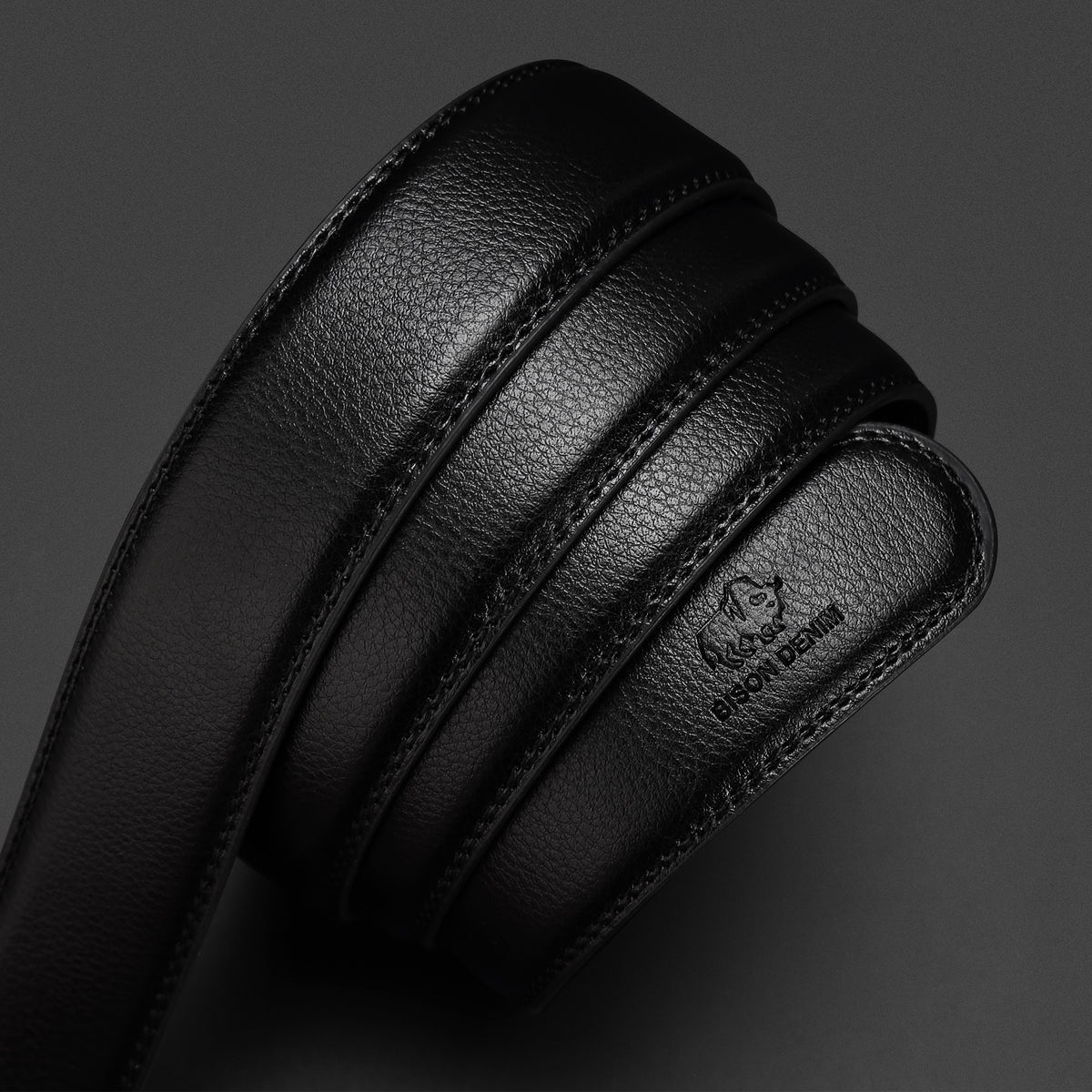 Men's Automatic Buckle Genuine Leather Belt in Fashion