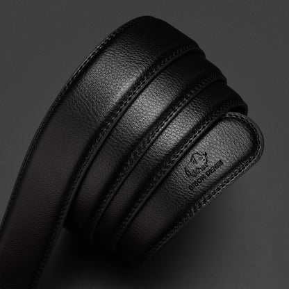 Men's Automatic Buckle Genuine Leather Belt in Fashion
