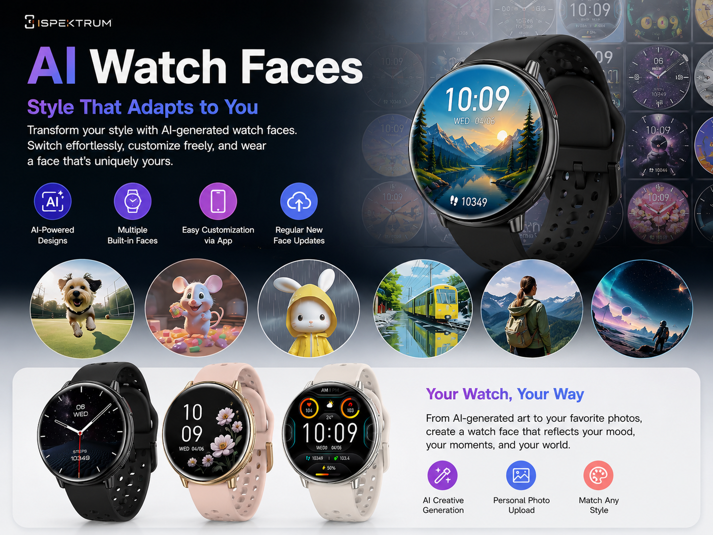 APEX GPS Smartwatch | ChatGPT AI Assistant & Health Tracking, AMOLED Display, GPS
