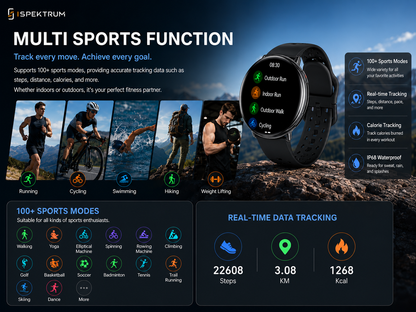 APEX GPS Smartwatch | ChatGPT AI Assistant & Health Tracking, AMOLED Display, GPS