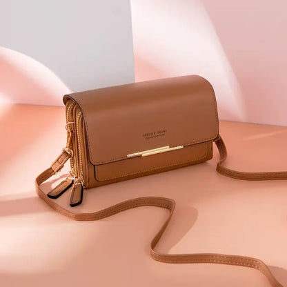 EvoLuxe Leather Shoulder Bag