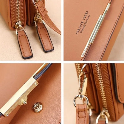 EvoLuxe Leather Shoulder Bag