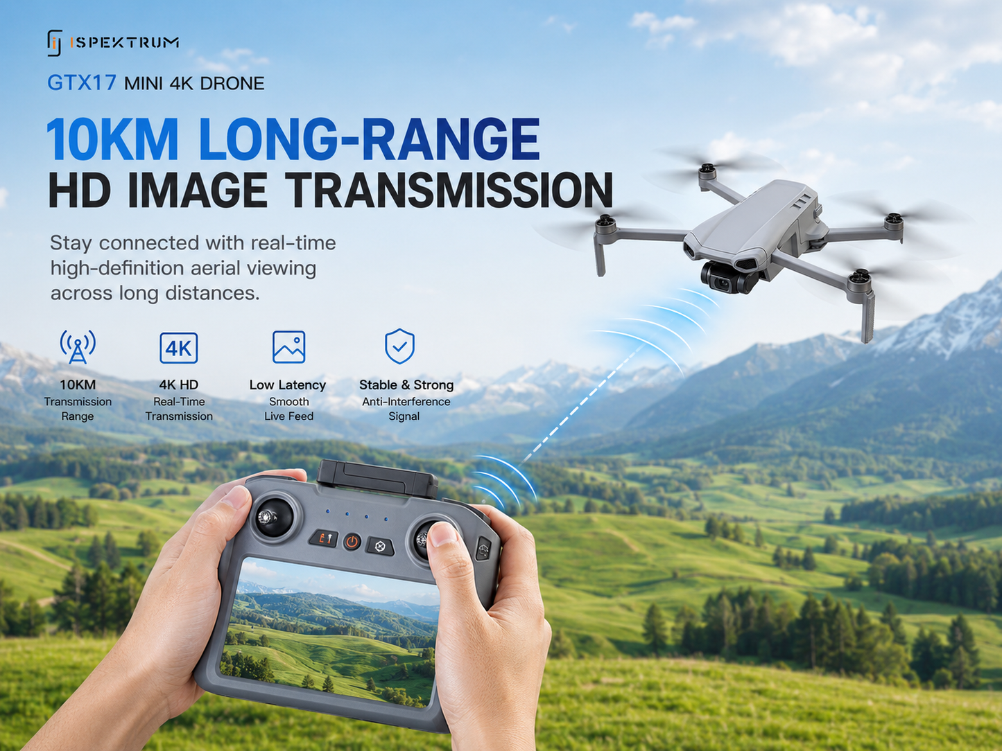 GTX17 Mini 4K Drone: Elevate Your Aerial Photography and Videography