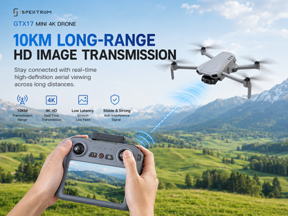 GTX17 Mini 4K Drone: Elevate Your Aerial Photography and Videography