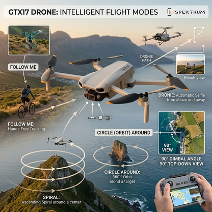 GTX17 Mini 4K Drone: Elevate Your Aerial Photography and Videography
