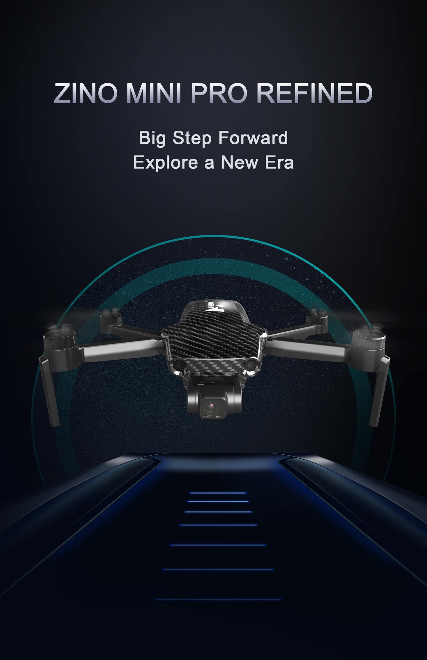 Zino Mini Pro R Drone | 10KM Flight Range | 40 Minutes Flight Time | 48MP Camera - ISPEKTRUM Toys & Games