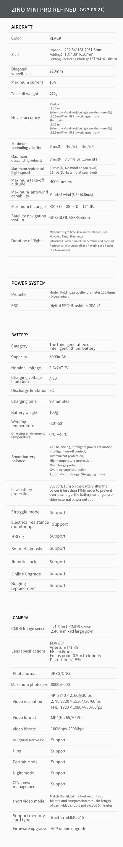 Zino Mini Pro R Drone | 10KM Flight Range | 40 Minutes Flight Time | 48MP Camera - ISPEKTRUM Toys & Games