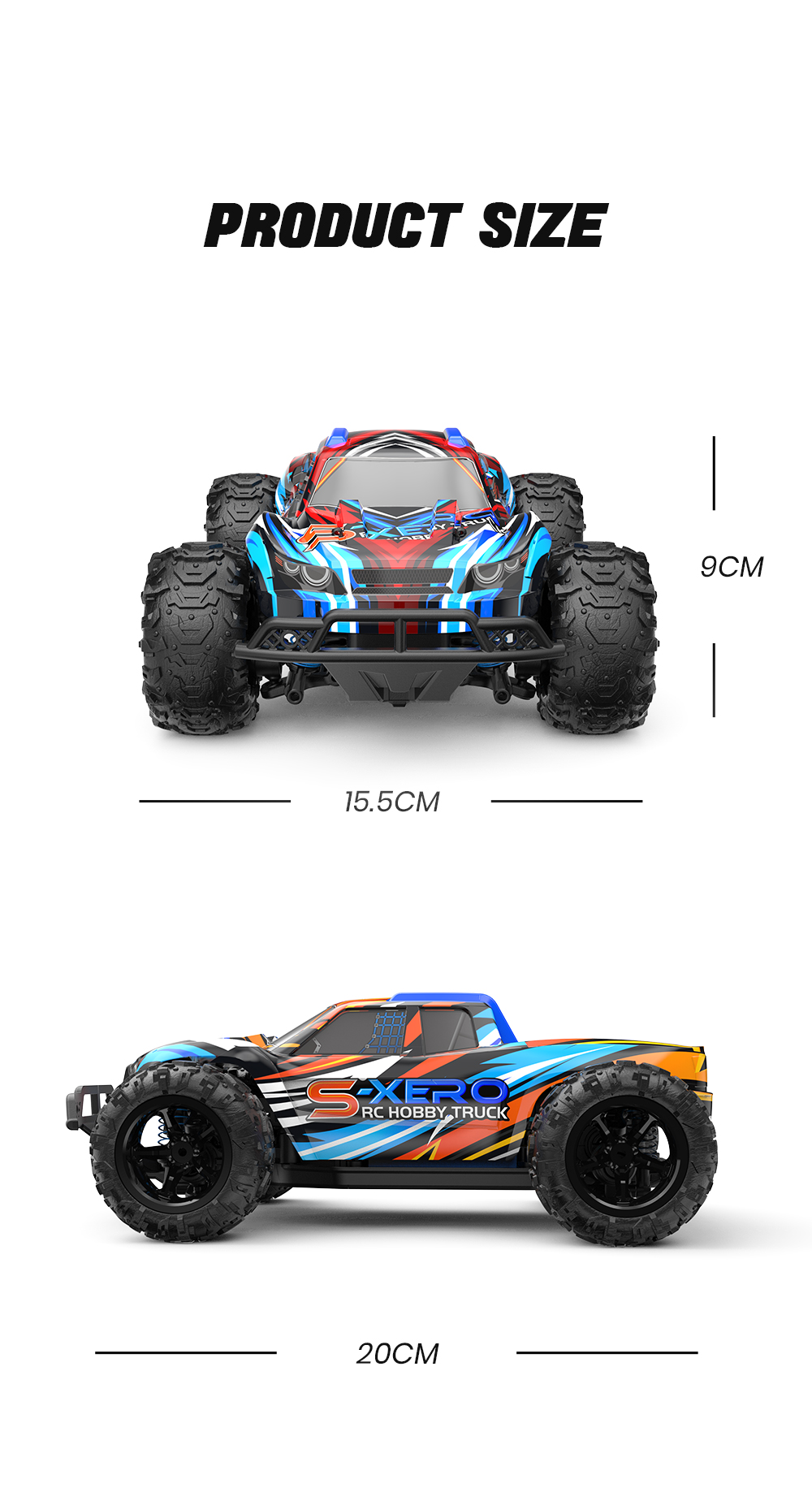 IS-Xero High Speed RC Truck - ISPEKTRUM Toys & Games