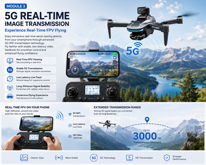 FlyBot ISKF110 4K Drone | 2-Axis Gimbal