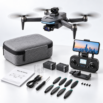 FlyBot ISKF110 4K Drone | 3-Axis Gimbal