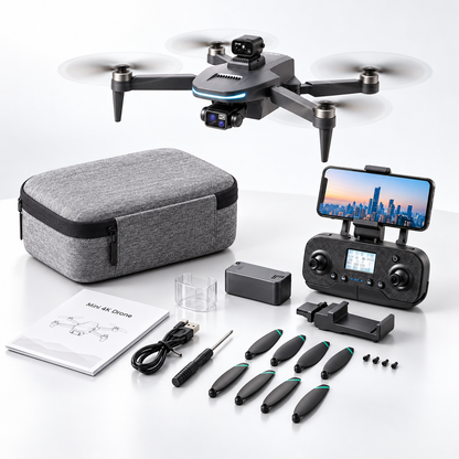 FlyBot ISKF110 4K Drone | 3-Axis Gimbal
