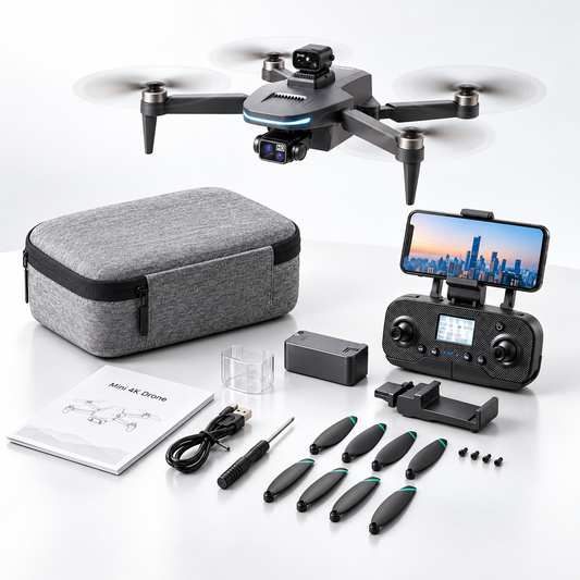 FlyBot ISKF110 4K Drone | 3-Axis Gimbal