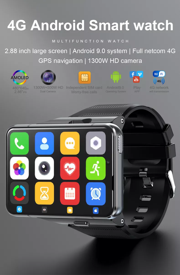 Deosai iS999 - The Ultimate LTE Android Smartwatch / Phone - ISPEKTRUM Smart Watch