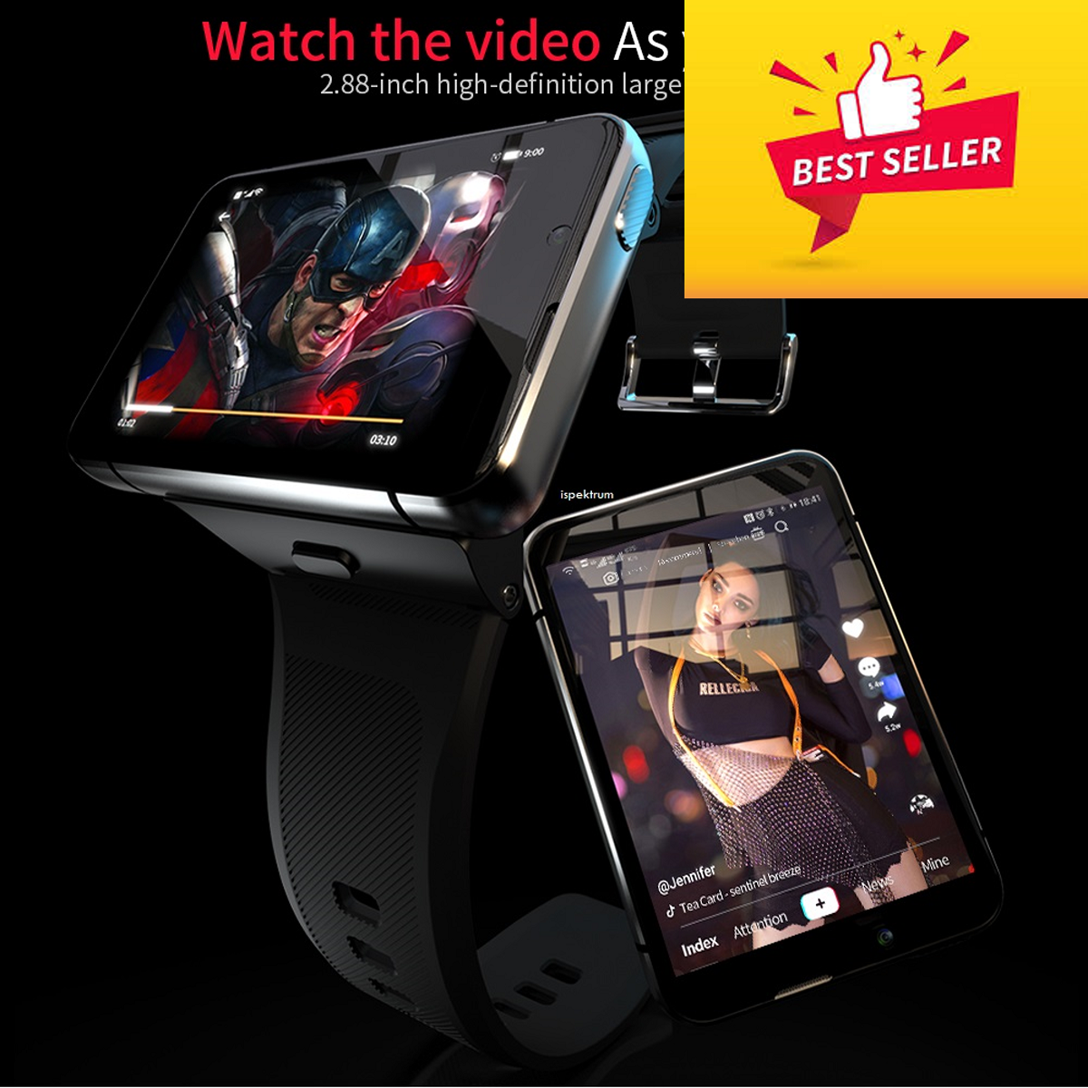 Deosai iS999 - The Ultimate LTE Android Smartwatch / Phone - ISPEKTRUM Smart Watch