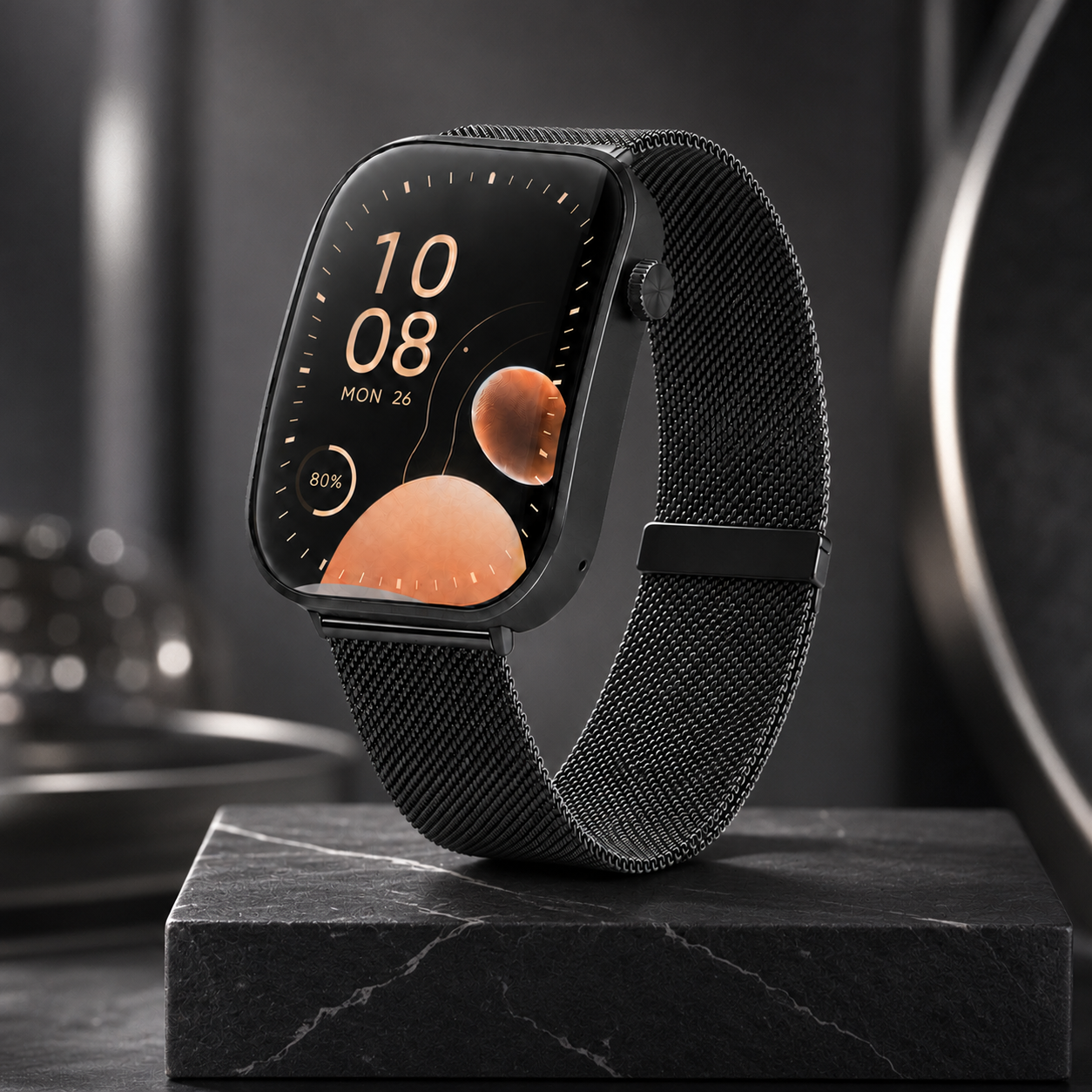 Nova V3 Smartwatch – Ultra-Slim AMOLED Fitness & Health Watch
