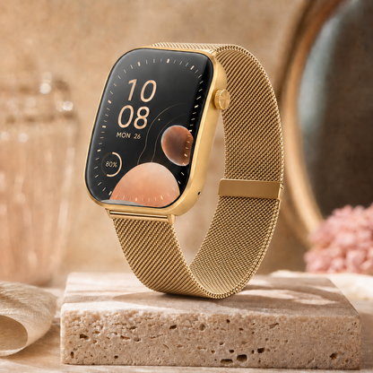 Nova V3 Smartwatch – Ultra-Slim AMOLED Fitness & Health Watch