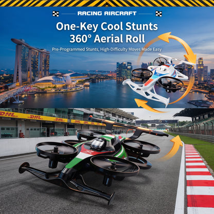 SkyDrift X1 2-in-1 RC Drift Car & Flying Aircraft