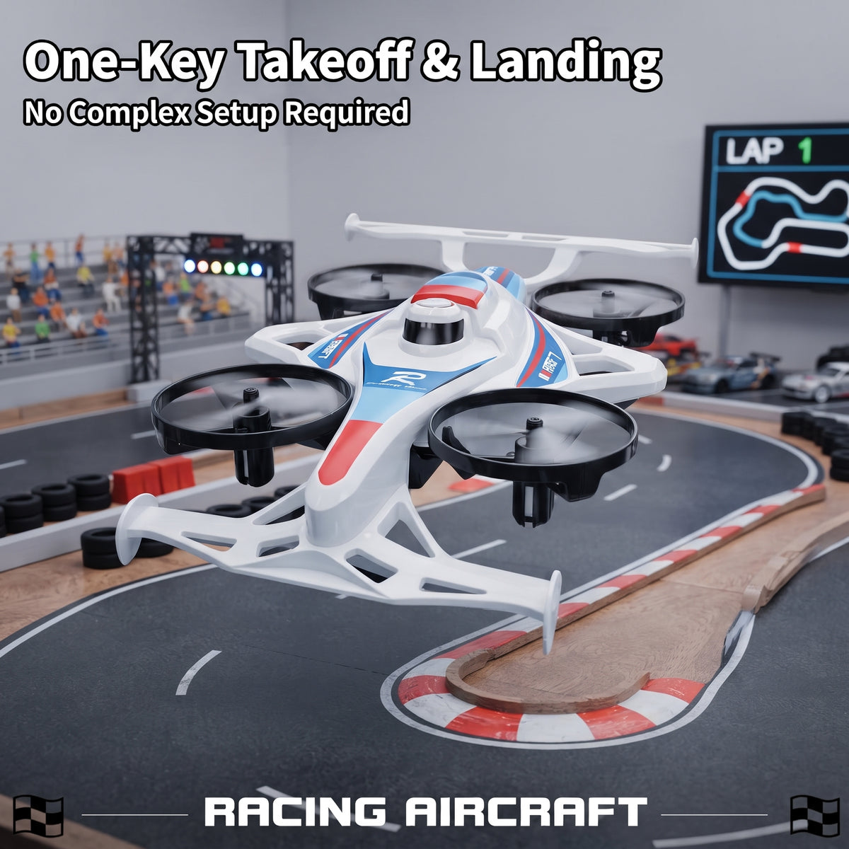 SkyDrift X1 2-in-1 RC Drift Car & Flying Aircraft