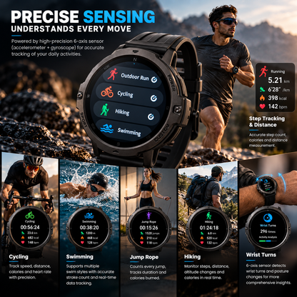 APEX Pro C31 Smartwatch – GPS, Bluetooth Calling, 100+ Sports Modes, 3ATM Waterproof | ISPEKTRUM Canada