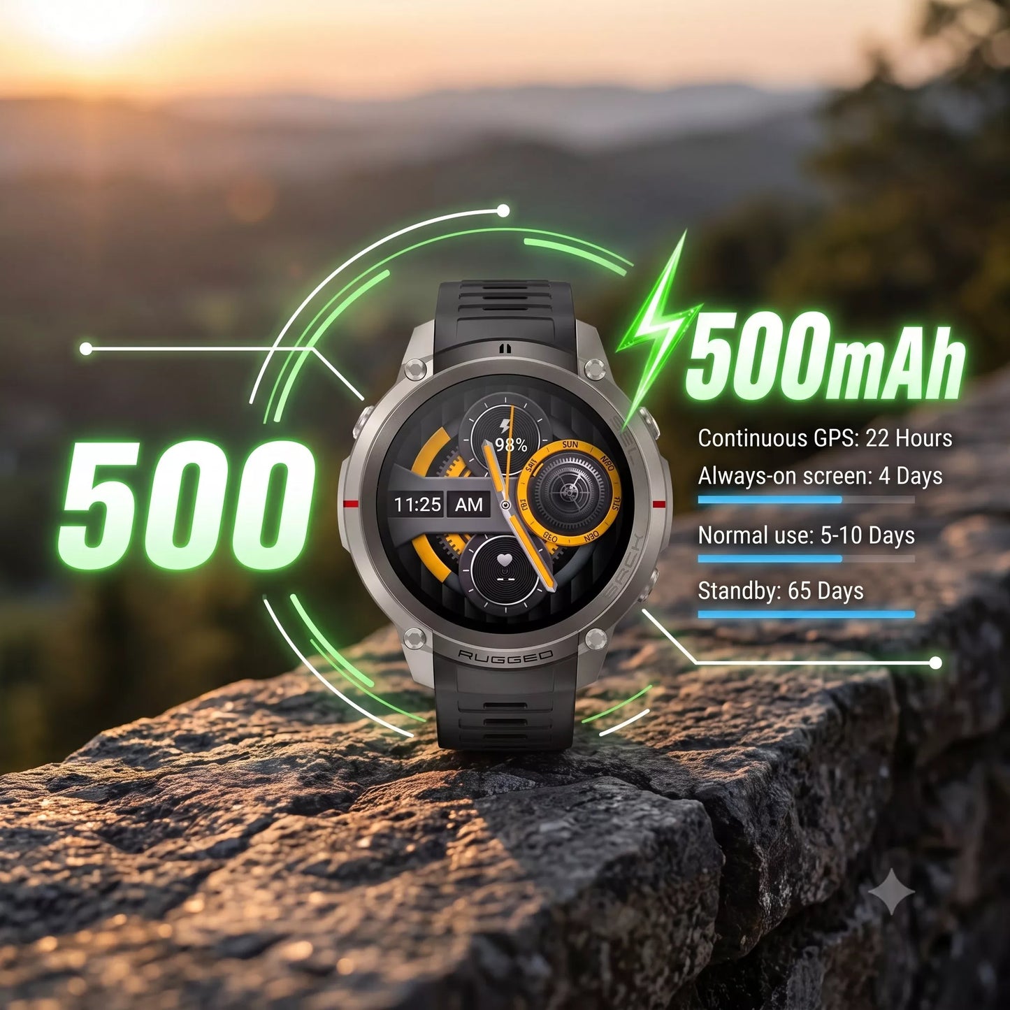 Apex X59 GPS Smartwatch
