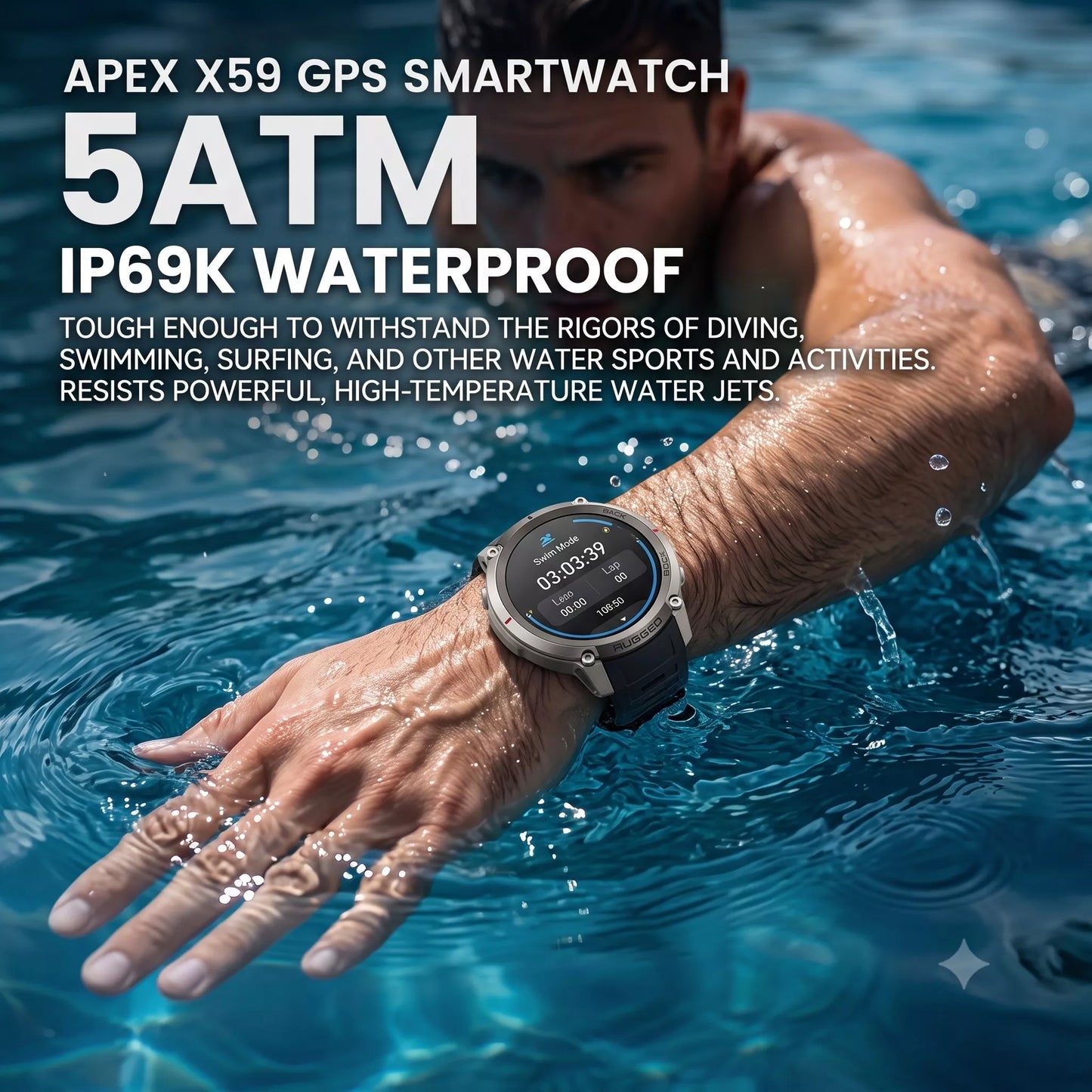 Apex X59 GPS Smartwatch