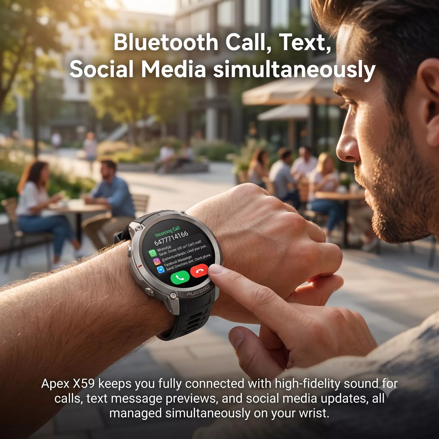 Apex X59 GPS Smartwatch