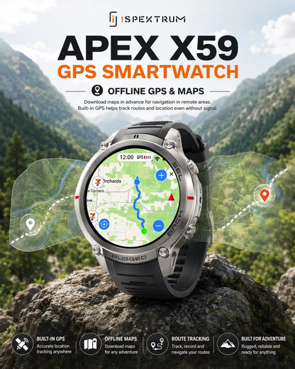 Apex X59 GPS Smartwatch