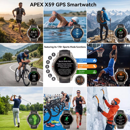 Apex X59 GPS Smartwatch