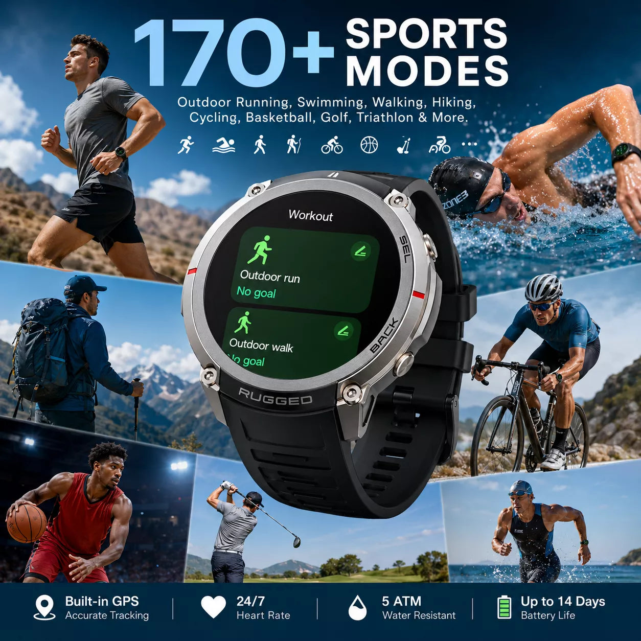 Apex X59 GPS Smartwatch