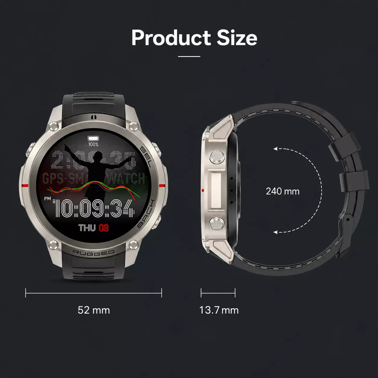 Apex X59 GPS Smartwatch