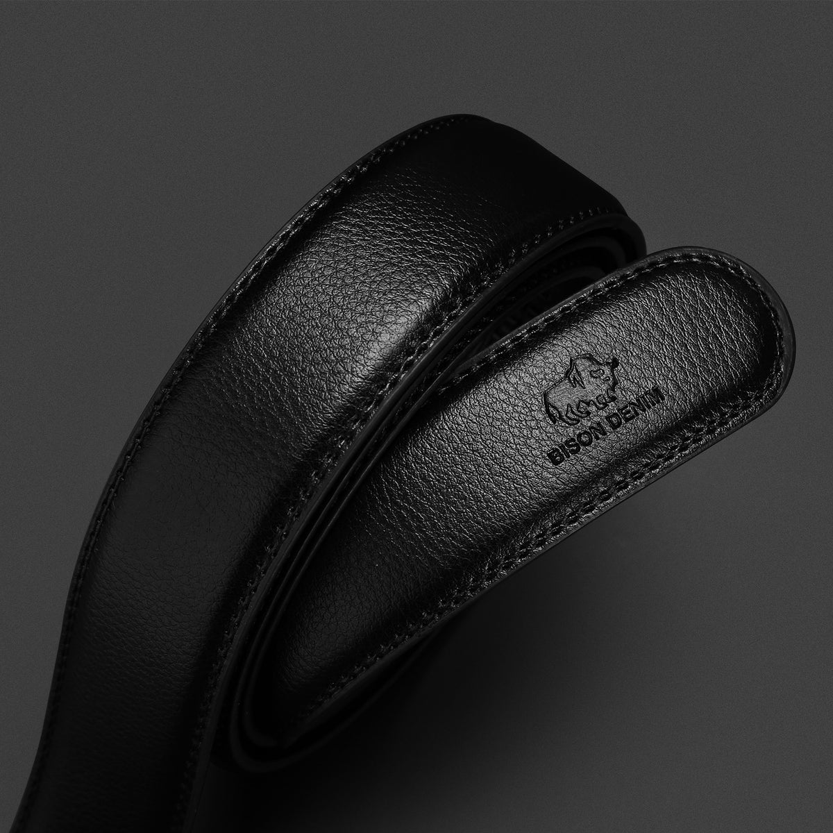 Men's Automatic Buckle Genuine Leather Belt in Fashion