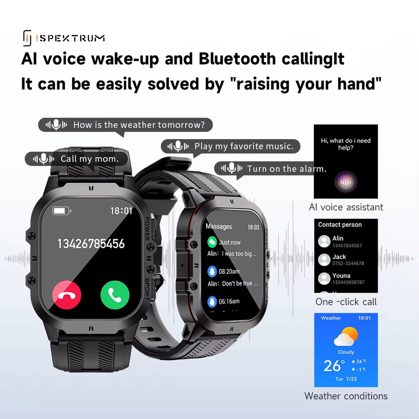 Fortify C26 Smart Watch