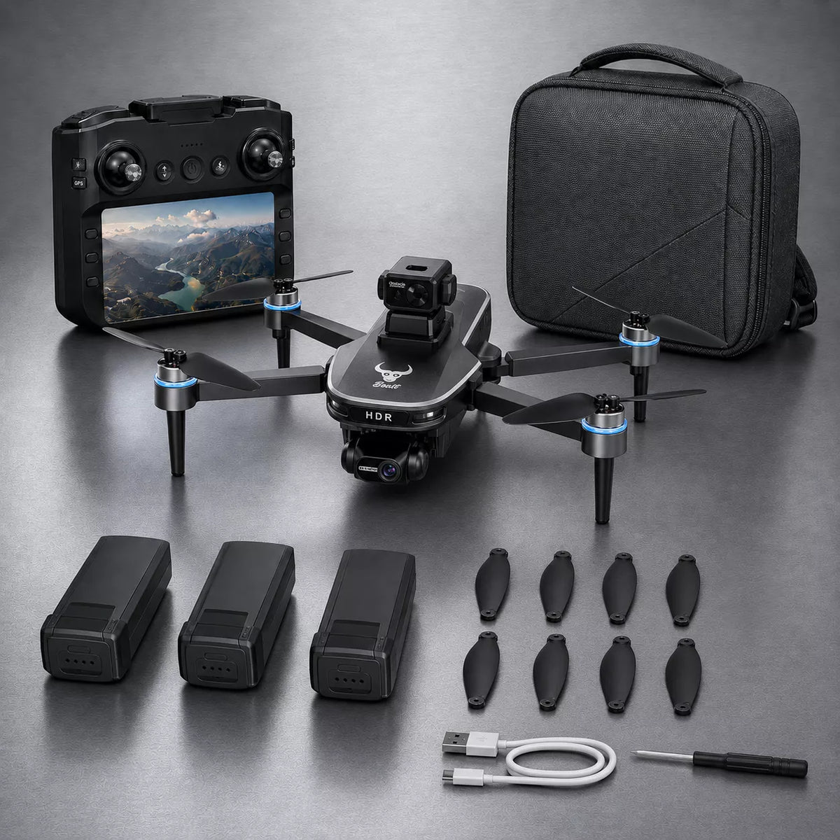 GT109 Mini Drone - 4K Camera & GPS Return