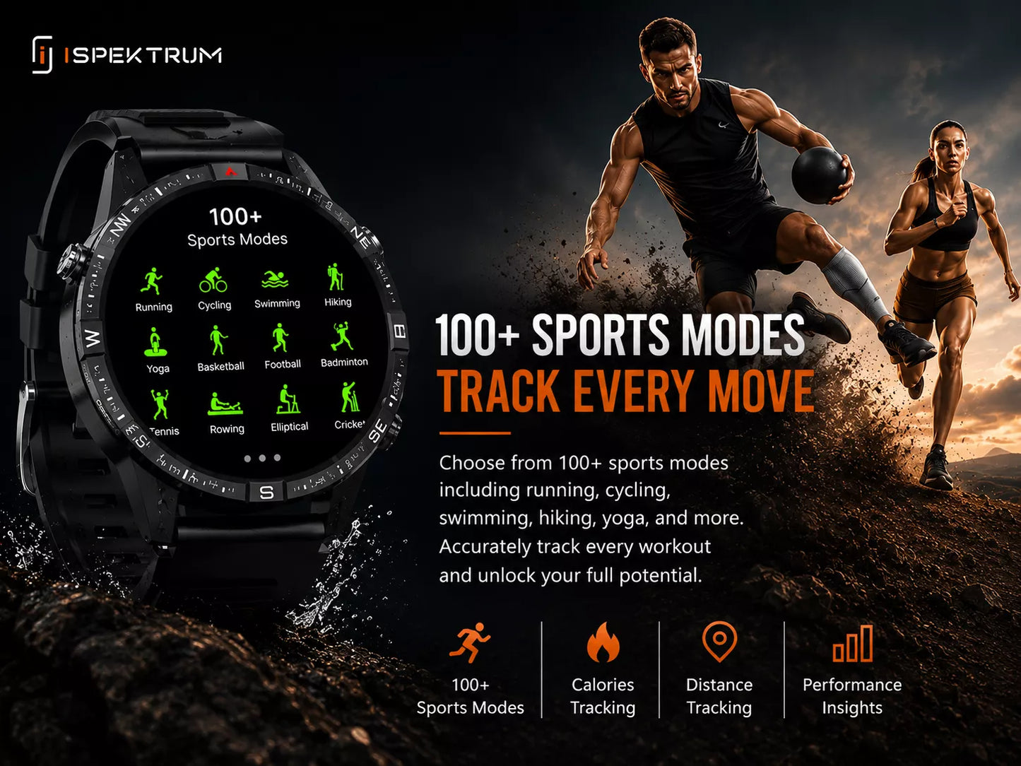 eXplorer GT45 Smart Watch for Men
