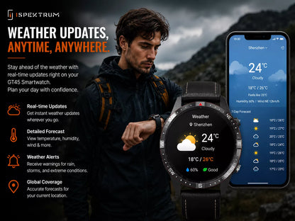 eXplorer GT45 Smart Watch for Men