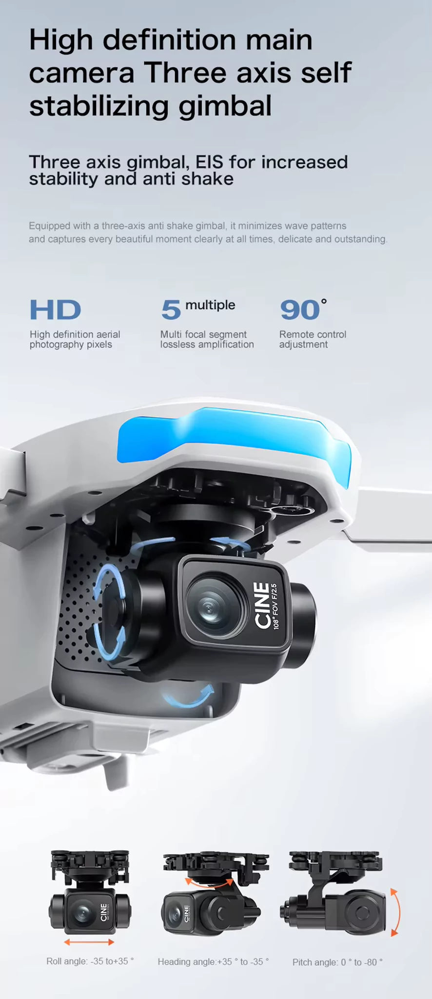 GTX1 Mini 4K Drone