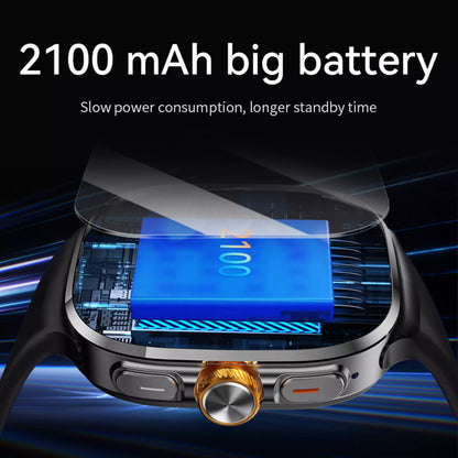 IS99 4G LTE GPS Smartwatch with Rotating Camera, ChatGPT, 2 Inch AMOLED Display & Health Monitoring