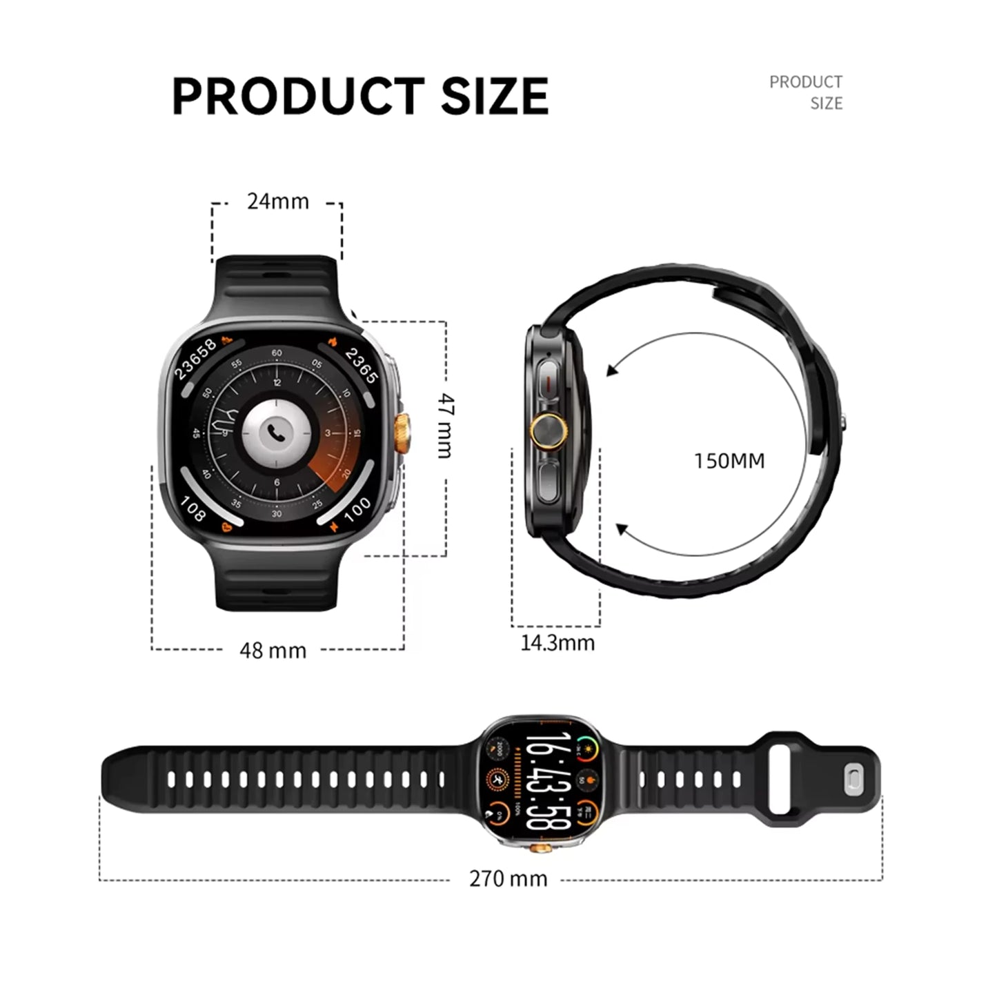 IS99 4G LTE GPS Smartwatch with Rotating Camera, ChatGPT, 2 Inch AMOLED Display & Health Monitoring