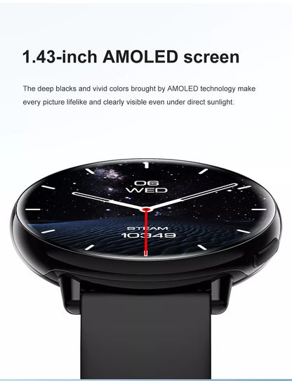 APEX GPS Smartwatch | ChatGPT AI Assistant & Health Tracking, AMOLED Display, GPS