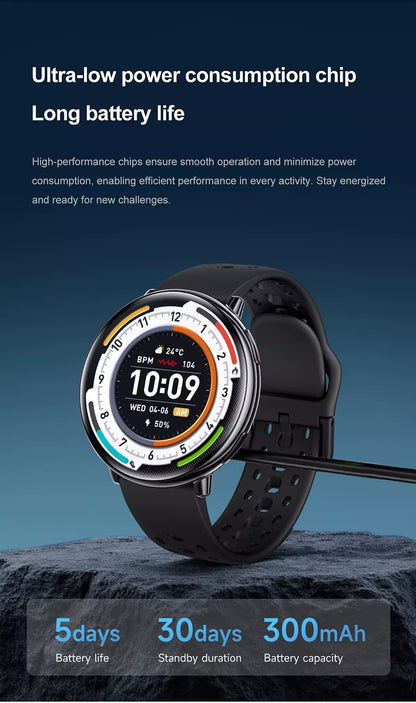 APEX GPS Smartwatch | ChatGPT AI Assistant & Health Tracking, AMOLED Display, GPS