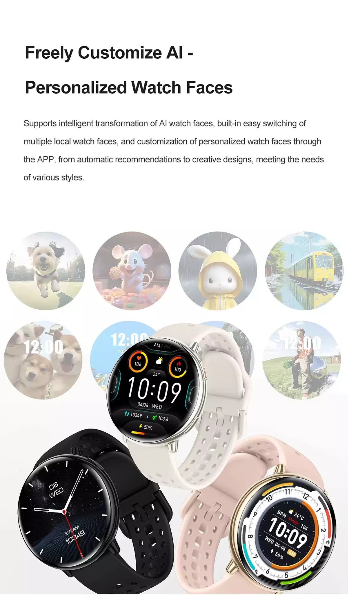 APEX GPS Smartwatch | ChatGPT AI Assistant & Health Tracking, AMOLED Display, GPS