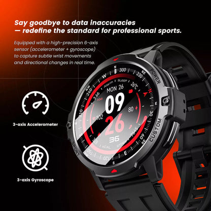 APEX Pro C31 Smartwatch – GPS, Bluetooth Calling, 100+ Sports Modes, 3ATM Waterproof | ISPEKTRUM Canada