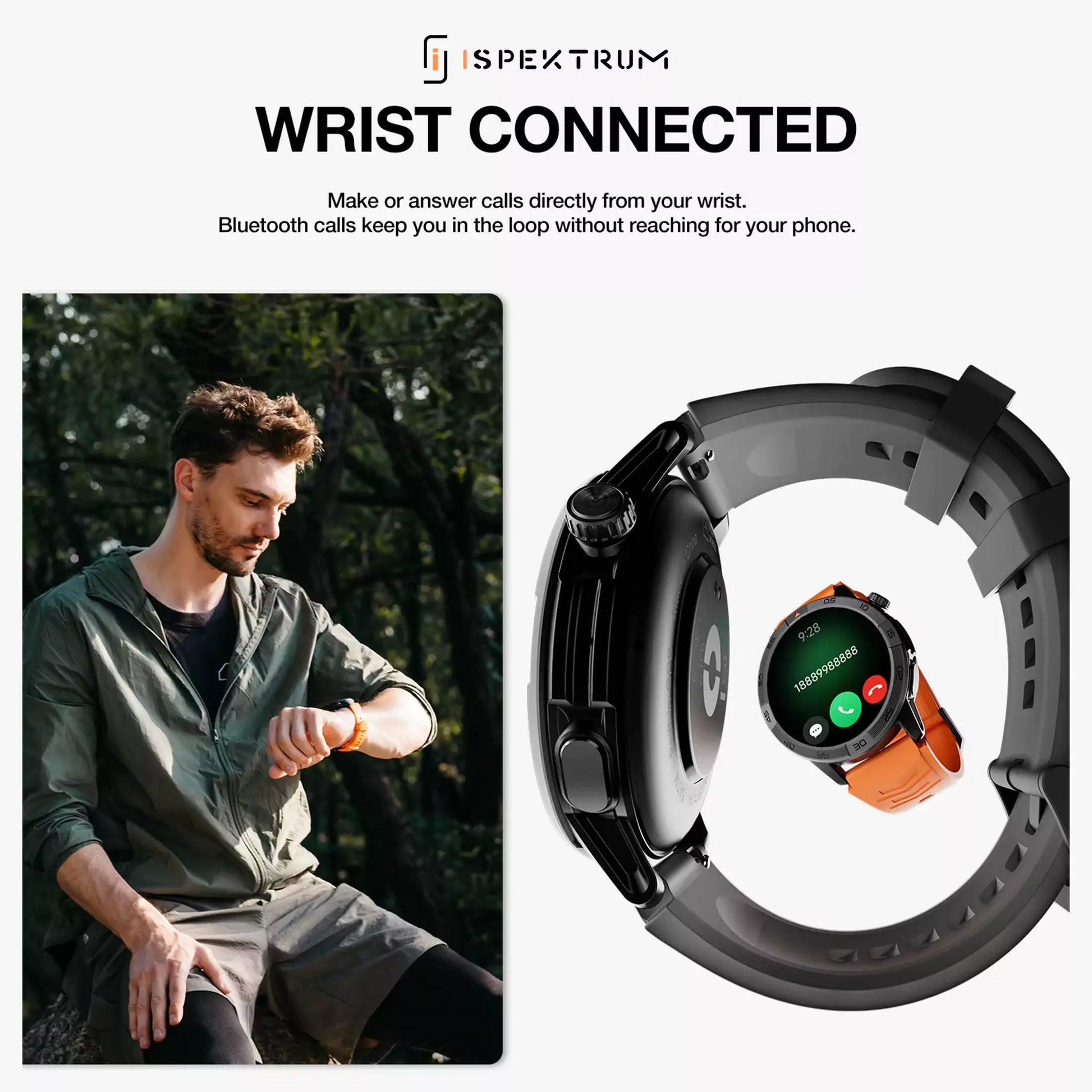 Legion Pro GPS Smartwatch – AMOLED Display, Waterproof, Long Battery Life - ISPEKTRUM Smart Watch