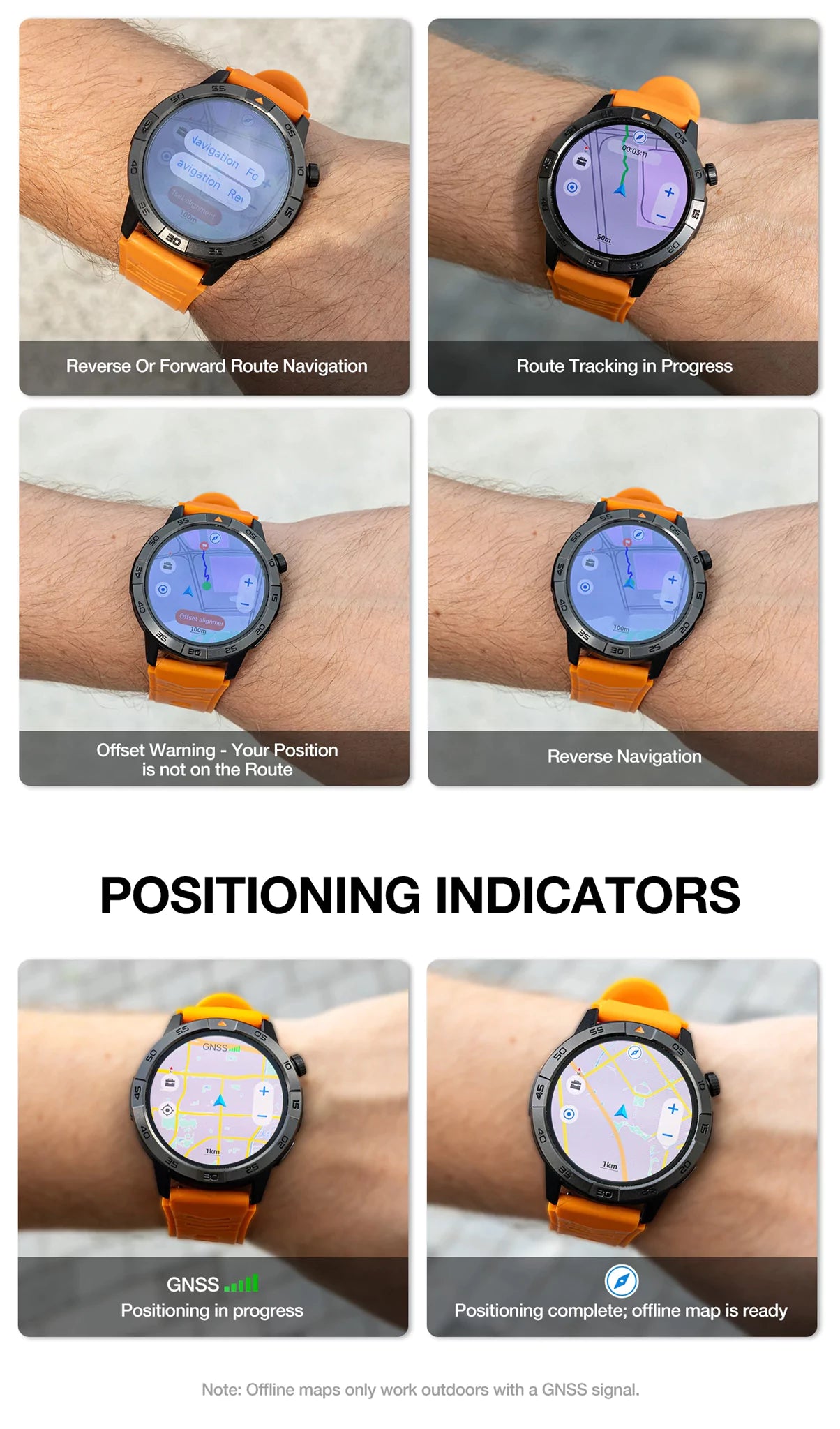 Legion Pro GPS Smartwatch – AMOLED Display, Waterproof, Long Battery Life - ISPEKTRUM Smart Watch